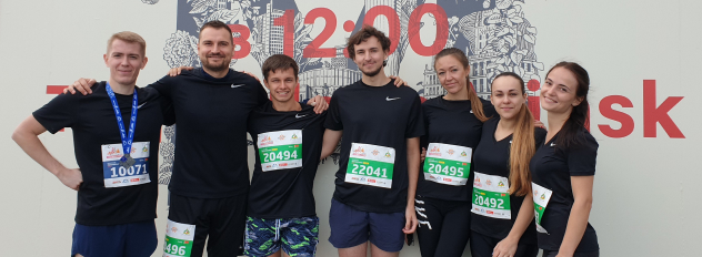Семь участников городского марафона после забега